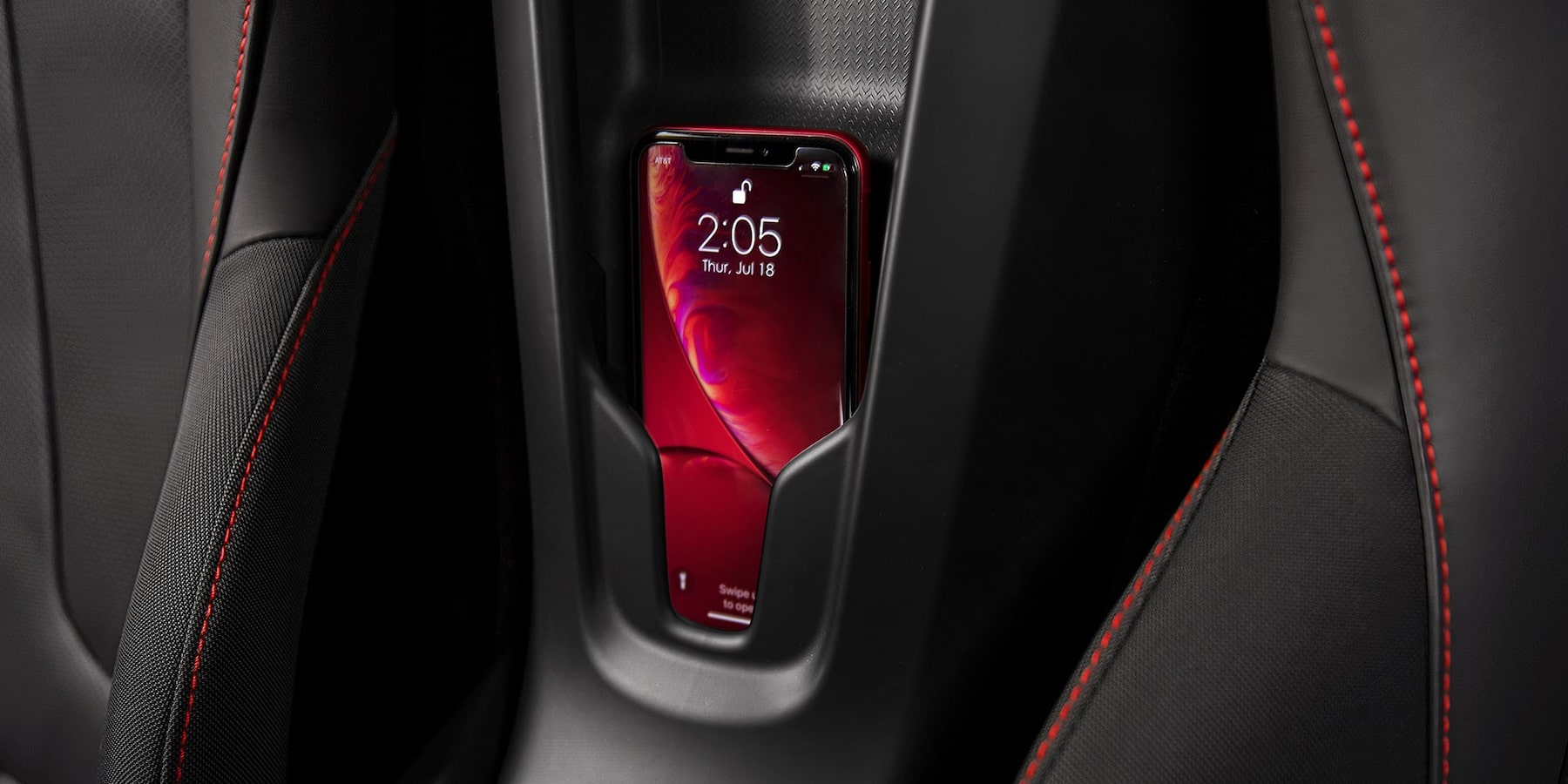 2020 Chevrolet Corvette Mid-Engine Sports Car wireless charging